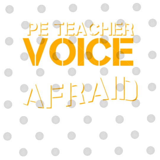 I Have Physical Education Teacher Voice Digital Files