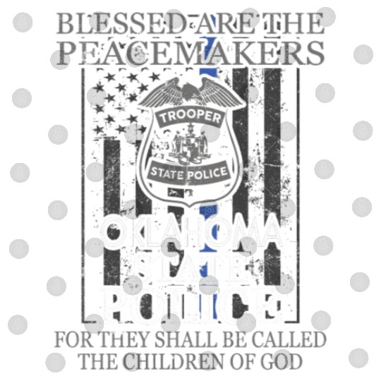 Oklahoma Highway Patrol Saint Michael Police Prayer Digital Files