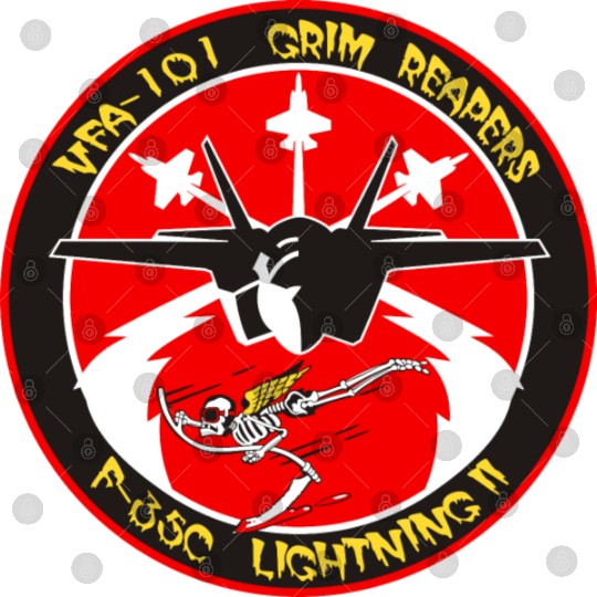 F-35 Lightning II VFA-101 Grim Reapers Digital Files
