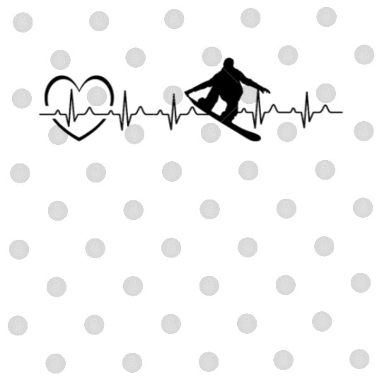 Snowboarding Digital Files - Heartbeat Snowboarding Digital Files
