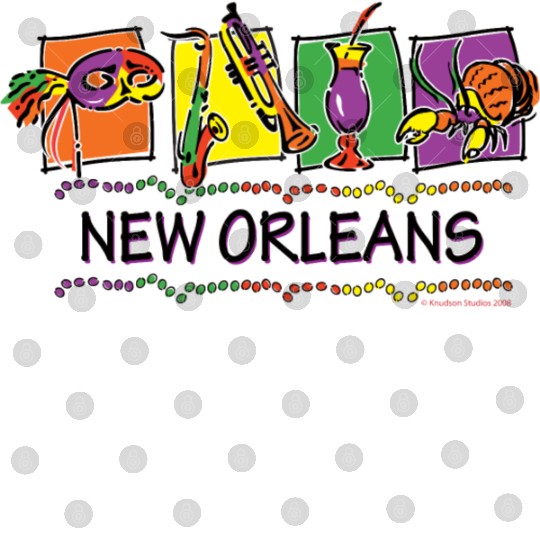 NEW-ORLEANS-SQUARES-eps Digital Files