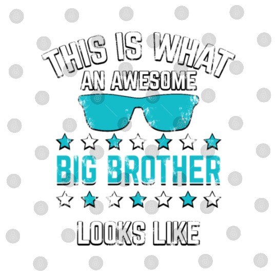 New Big Brother Awesome Big Brother Gift Digital Files