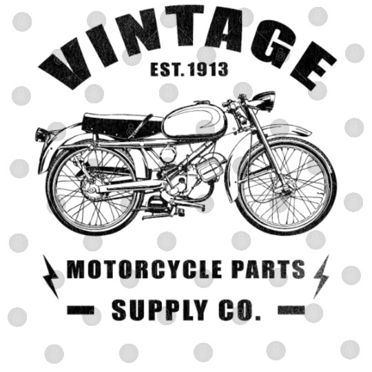 Vintage Classic Motorcycle Digital Files