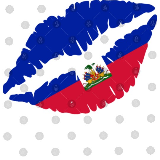 Haiti Kiss Flag Club Soccer Gift Idea Birthday Digital Files