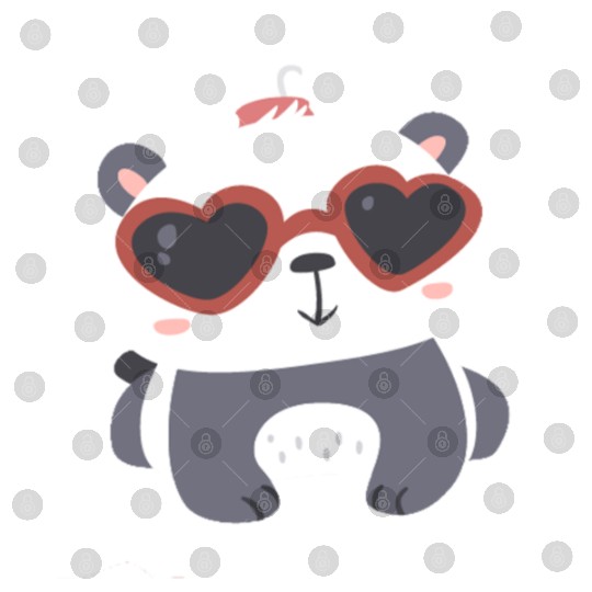 Sweet Panda Family Girl 5 Digital Files