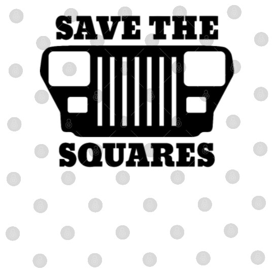 Save the Squares Jeep Digital Files