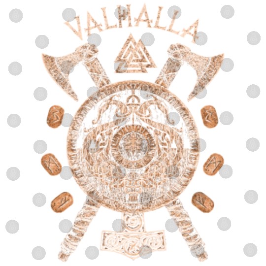 VIKINGS RISE - Valhalla Viking Shield Digital Files