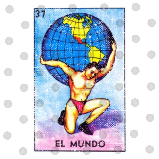 El Mundo Mexican Loteria Bingo Card Digital Files