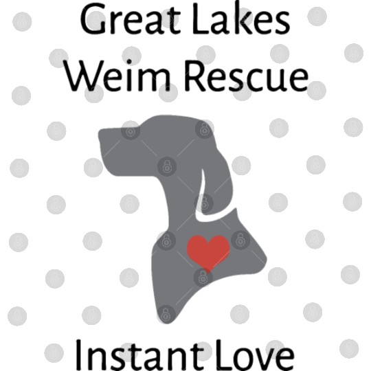 great lakes weim rescue instant love dog Digital Files