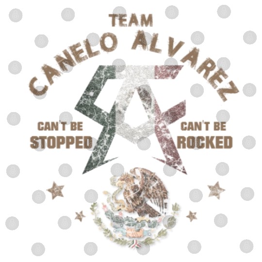 Canelo TEAM Alvarez Golden Boy T-SHIT for men Digital Files