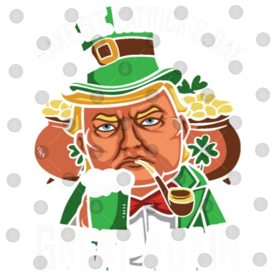 St Patrick's Day Trump Make St Paddy's Day Great Digital Files