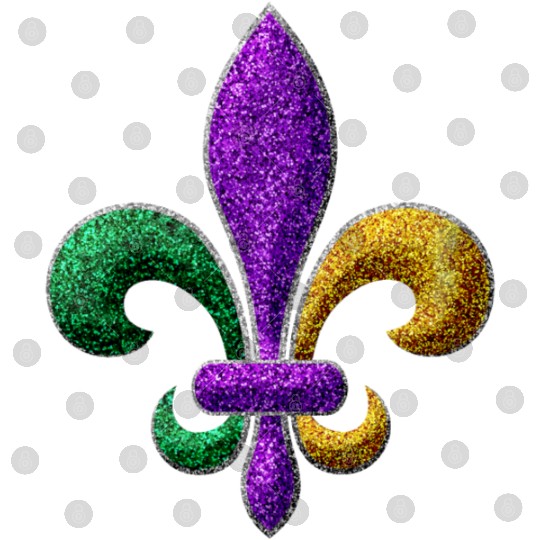 Mardi Gras New Orleans SaintsFleur De Lis Bling Digital Files