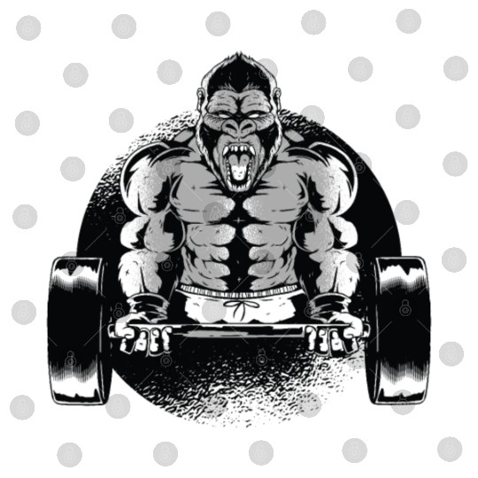 Gorilla Dumbell Digital Files