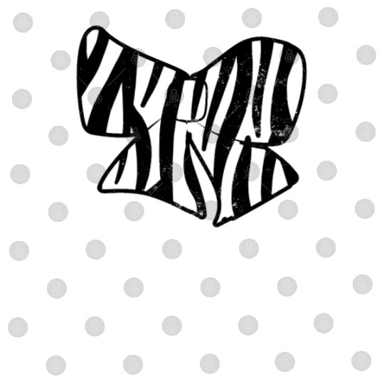 Cheer Coach Zebra Pattern Bow Gift Digital Files