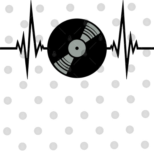 vinyl platte puls herzschlag frequenz play party f Digital Files