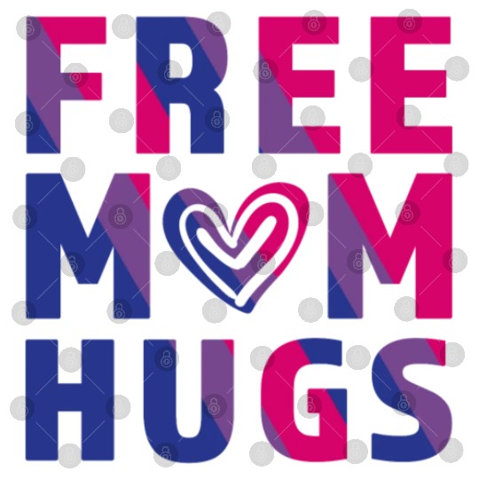 Free Mom Hugs Bisexual Digital Files