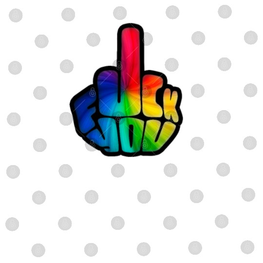 Funny Cute Middle Finger Vintage Digital Files - F*ck You