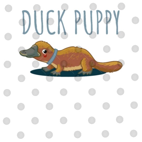 Duck Puppy Duck puppy sweet gift platypus cute Digital Files