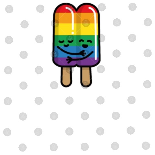 Let's stick together funny gay couple popsicle Digital Files