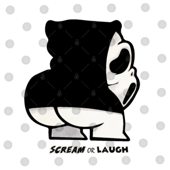Ghost creature scream or laugh Digital Files