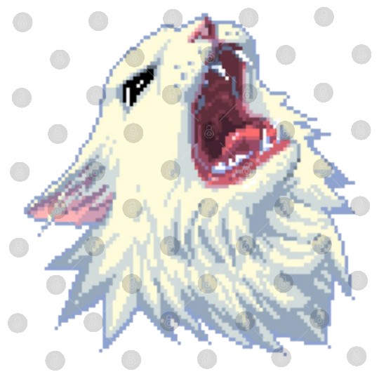 8 bit Screamin Thurston the Cat meme 2 Digital Files