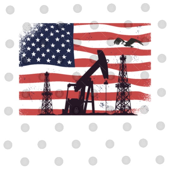 Oil Rig Worker Pump USA American Gas Oilfield Digital Files