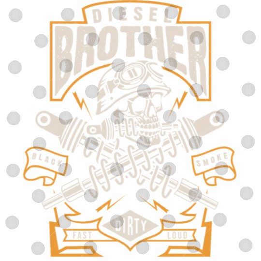Diesel Brother Black Smoke, Fast Dirty Loud Digital Files
