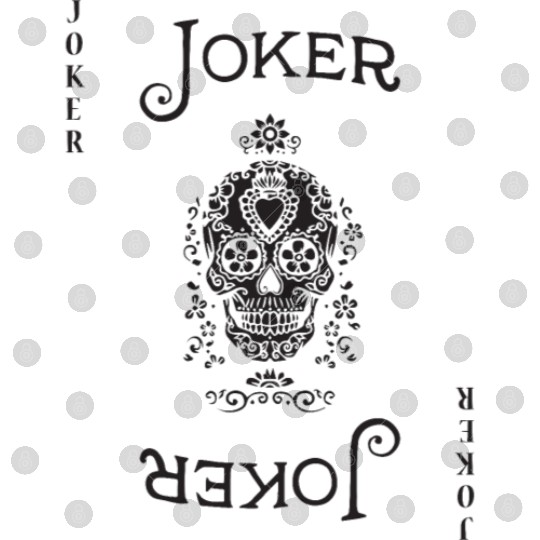 JOKER playing card - card casino costume Digital Files
