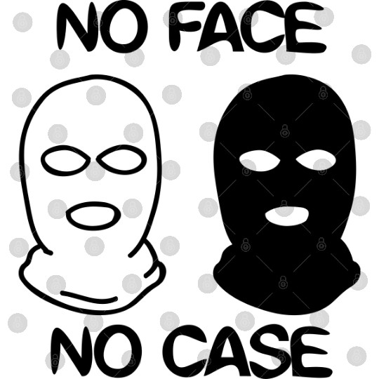 no face no case Digital Files