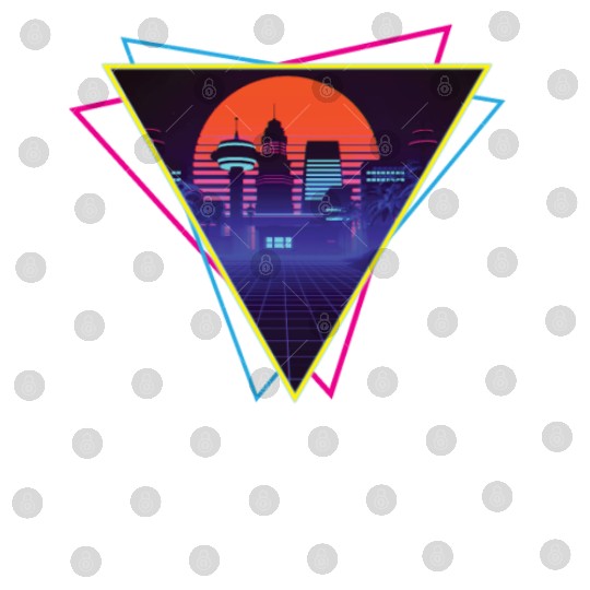future city synthwave Digital Files