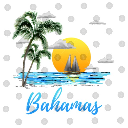 Bahamas Vacation Sailing Digital Files