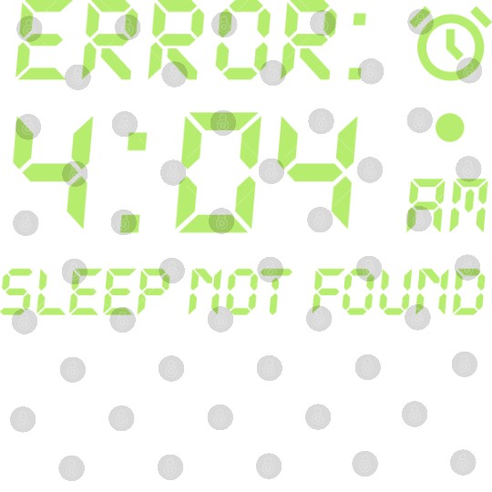 Error 404, sleep not found funny programmer gamer Digital Files