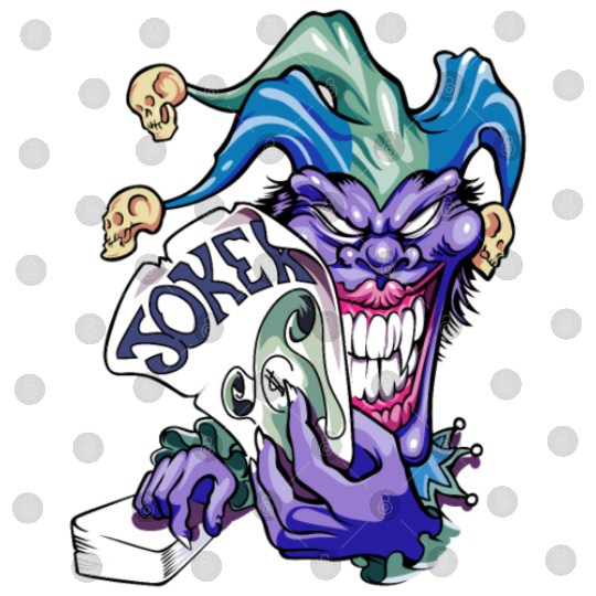 Joker with cards Digital Files