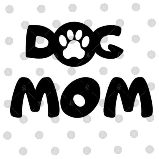 Digital Files women dog mom dog lover pawprint gift