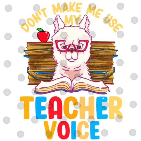 Funny Alpaca Teacher - Teacher Appreciation Gifts Digital Files