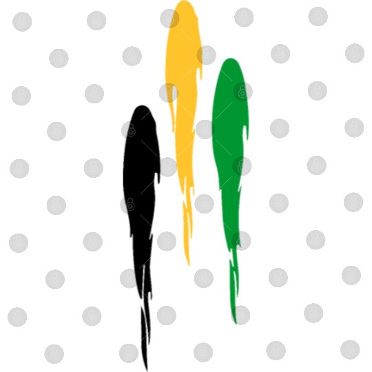 Jamaica Black, Green and Gold Digital Files