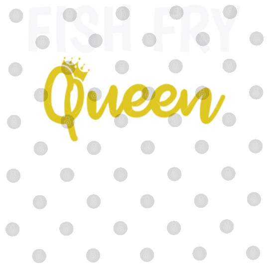 Funny Fish Fry Queen print Digital Files