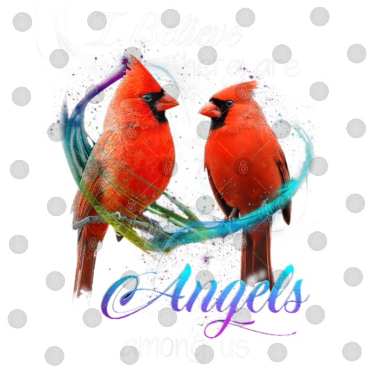 Cardinal Bird Digital Files