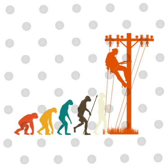 Unique Evolution Of Lineman Electrician Digital Files