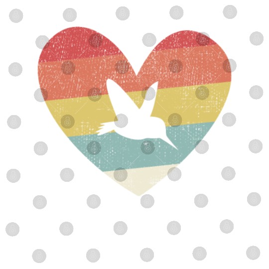 Bird watching Hummingbird Heart (Gift) Digital Files