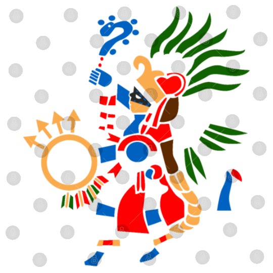 Aztec Symbol Aztec God of War Huitzilopochtli Digital Files