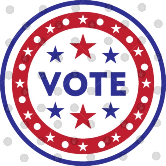 Vote US Election 2020 stars and stripes Digital Files