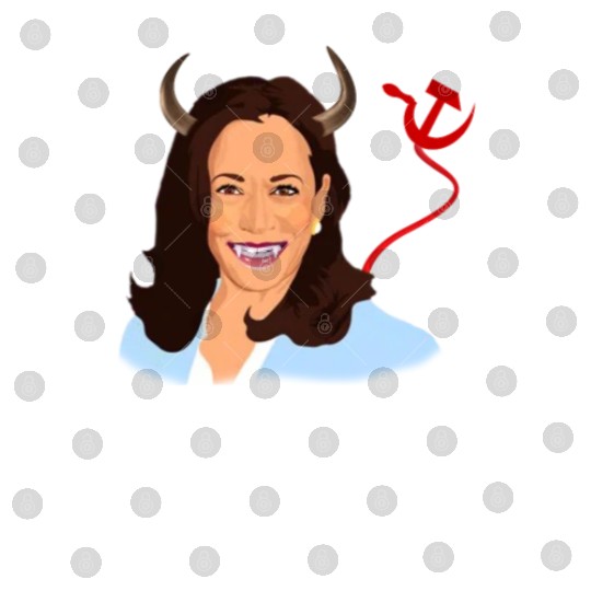 Trump kamala harris monster communist Digital Files