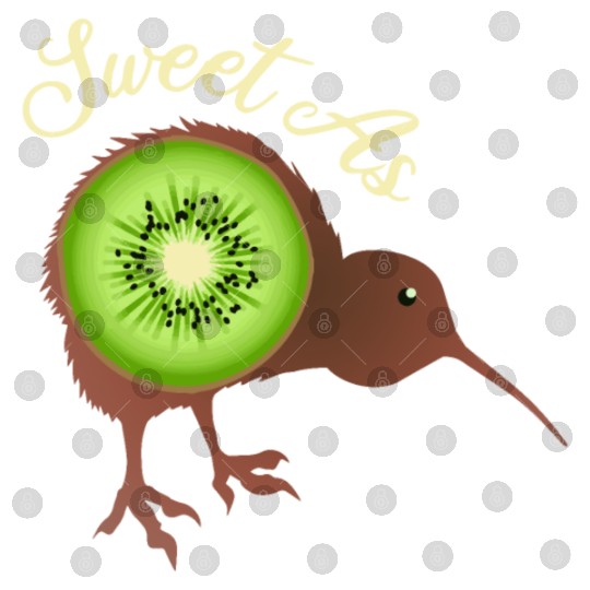Sweet as Kiwi New Zealand Funny Gift Idea Digital Files