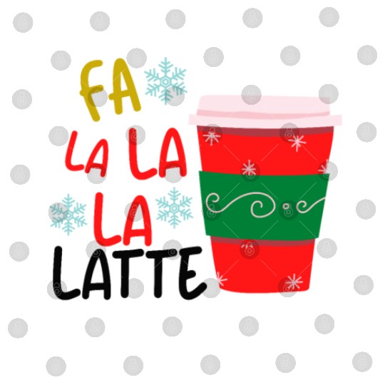 FA La La La Latte Digital Files