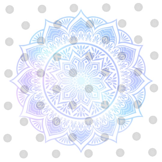 Opalescent Mandala Digital Files