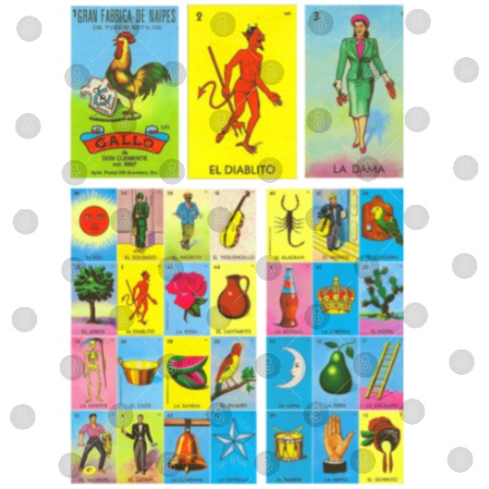 Loteria Mexican Digital Files