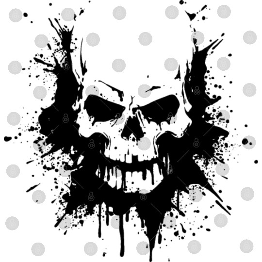 skull heavy metal Digital Files