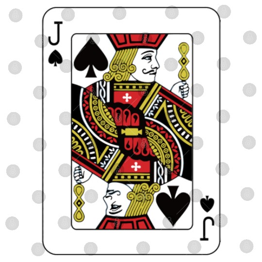 Jack Of The Spades Playing Card Poker Digital Files