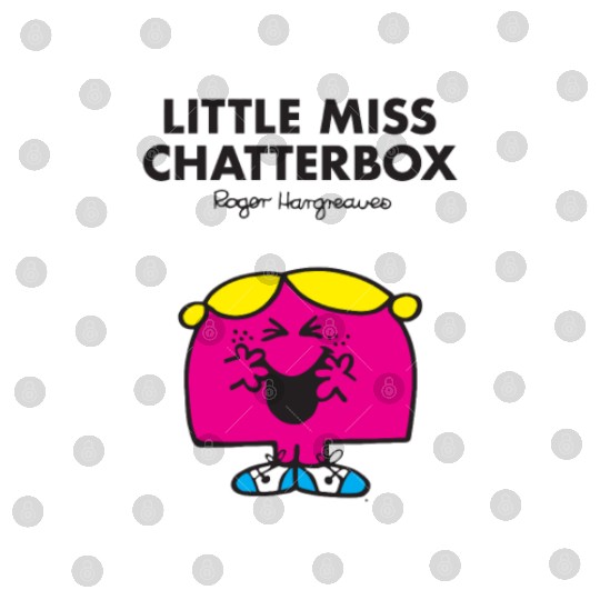 Mr Men Little Miss Chatterbox Digital Files